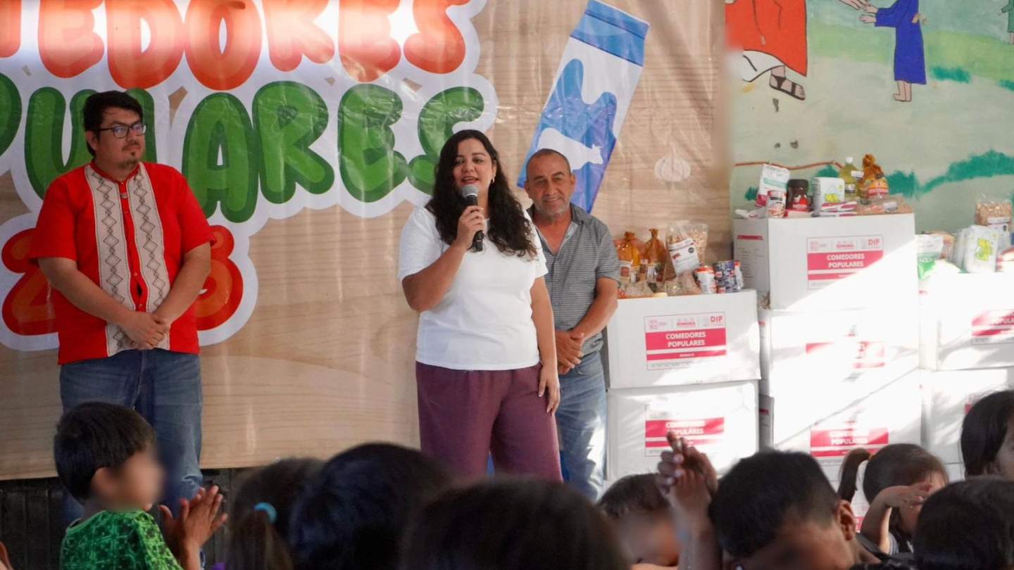 Gobierno de Sonora arranca el Programa Comedores Populares 2025 en el Poblado Miguel Alemán